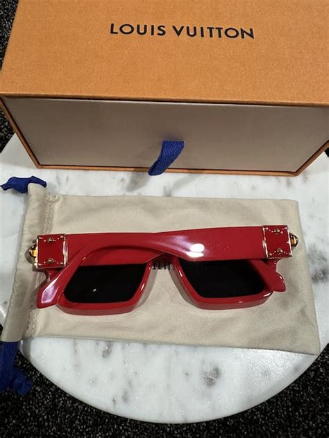 lv millionaire sunglasses red|1.1 Millionaires Sunglasses .